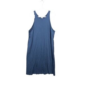 Melrose and Market Navy Blue Cotton Sleeveless Tank Dress XL MM489518MI